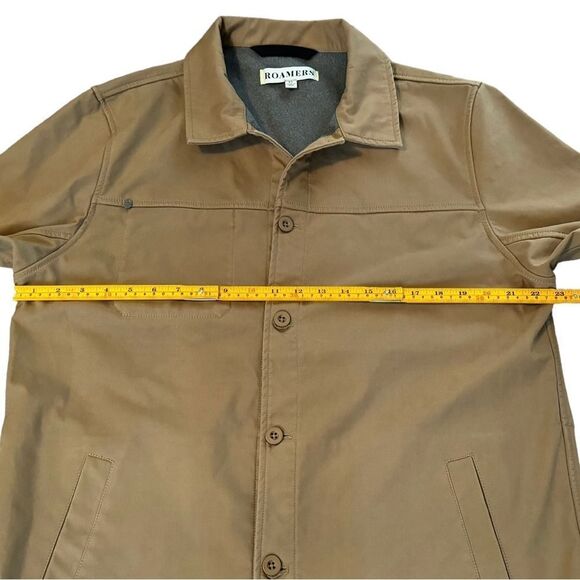 Roamers Long Sleeve Collared Button Up Jacket Coat. Outerwear. Pockets. XL. - Picture 4 of 9